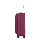 3-Piece Set ,Softshell Suitcase Spinner Wheels Terylene Polyester W284P197004