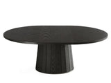 55 Inch Oval Wood Conference Table for 6 People 39275095