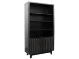 Radiance 78 inch High Bookcase Pier, No Assembly Required, Black Finish B108P345208