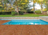 27pcs Wood Interlocking Deck Tiles 11.8"x11.8", Waterproof Flooring Tiles for Indoor and Outdoor, 26135627