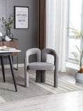 COOLMORE Contemporary Designed Velvet Fabric Upholstered Accent/Dining Chair /Barrel Side Chairs W395103726