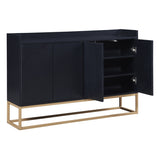 ZNTS TREXM Modern Sideboard Elegant Buffet Cabinet with Large Storage Space for Dining Room, Entryway WF298903AAB