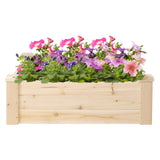 61*61*20cm Wooden Planting Frame Ground Type 70248866