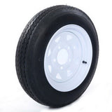 ZNTS 2 x Tires with 2 White Rim Weight: 36.38 lbs Rim Width: 4" millionparts 69359993