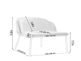 set of 2 dinning chair Brown seat black leg W370P193939