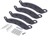 4Pcs 10-12 k Trailer Disc Brake Pad Set for Dexter K71-180-00 2 Wheels Semi-Metallic 58518014