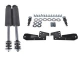 Front Bolt On Shock Relocator Kit Fit for Chevrolet Bel Air Impala El Camino 1958-1964 Black 63075501