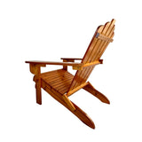 Outdoor or indoor Wood Adirondack chair, foldable, OAK W495P286083