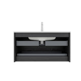 BRON 36" Bathroom Vanity Sink, Modern Wall-Mounted Floating Plywood Bathroom Storage Cabinet W2615P247213