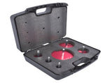 04529 PPRK6 Plastic Pipe Fitting Reamer 6 Piece Kit Fit for Standard 1/2" Drills PPR75 PPR100 PPR150 96864308