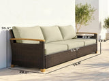 Rattan Wicker Sofa 23178470