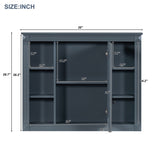 ZNTS 35'' x 28'' Wall Mounted Bathroom Storage Cabinet, Medicine Cabinet, Modern Bathroom Wall Cabinet 65176810