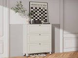 Shoes Storage Cabinet for Entryway,Narrow Shoe Rack Cabinet,Shoe Cabinet with 3 Flip Drawers, W3166P268393