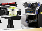 Cup Sealing Machine Full Automatic, Electric Cup Sealer 500-600 Cups/H, Bubble Tea Machine with LCD 65970414