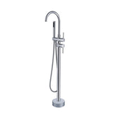 ZNTS Freestanding Bathtub Faucet with Hand Shower W1533125022