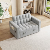 65-inch 3-in-1 foldable large-sized computer desk sofa bed, modern velvet double sofa, sofa bed with W2564P305744
