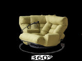 Adjustable head and waist, game chair, lounge chair in the living room, 360 degree rotatable sofa W244P172641
