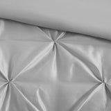 7 Piece Tufted Comforter Set Grey Cal King B03596789