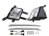 Fog Lights Lamps fit for Chevy Suburban/Tahoe 2015-2020 w/Chrome TrimBulbs 22872762 41218767