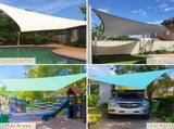 12'X16' Dark Grey HDPE sunshade sail 11002257