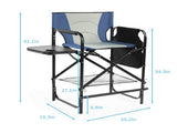 26" Tall Directors with Footrest, 4Portable Bar Height Folding Camping 77842307