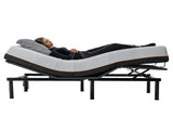 Twin XL Size Quick Assembly Adjustable Bed Frame with Voice Activated Controls B210P286892