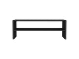 Shoe Rack 13.7" H, with 2 Shelves, Black B097P250841