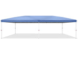 10x20 ft Instant Pop Up Canopy Tent Blue, 6 Mesh Panels 2 Doors 4 Net Sides, 07293396