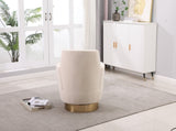 Velvet Swivel Barrel Chair, Swivel Accent Chairs Armchair for Living Room, Reading Chairs for W1361116868