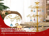 3ft Wrought Iron Christmas Tree, Metal Ornament Display Tree Stand for for Holiday Party Home Decor, 73172149