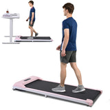 ZNTS 2 in 1 Under Desk Electric Treadmill 2.5HP, Remote Control, Display, Walking Jogging Running Machine 77006780