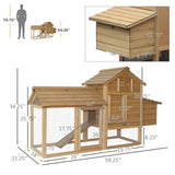 ZNTS Wooden Chicken Coop （Prohibited by WalMart） 49901563