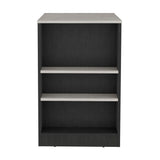 Portree Kitchen Island with 3-Side Shelves B070P188818