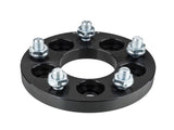 4pcs 1" Thick 5x100 to 5x114.3 Wheel Adapters 12x1.5 5x4.5 Black Spacers 15429016