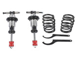 Pair 500lb Adjustable Coilover Shocks 6-coil springs Fits Ford Mustang II IFS 61395360