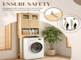 2-Door 3-Tier Toilet Cabinet Particleboard Melamine-Faced Bathroom Vanity Bathroom Cabinet with 06684122