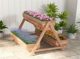 44" Wooden elevated garden bed 44187449