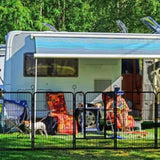 16 Panels Heavy Duty Metal Playpen with Self-Locking Gate, Extra Tall 40" Dog Fence Pet Exercise Pen W2887P314281