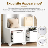 ON-TREND Elegant Free Standing Hall Tree Set of 2, Multifunctional 3-IN-1 Entryway Coat Rack with N721P249242K