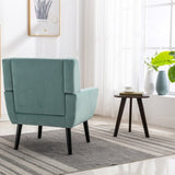 Modern Soft Velvet Material Ergonomics Accent Chair Living Room Chair Bedroom Chair Home Chair With W676P313960