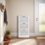 3-bucket louvered shoe cabinet 04097946