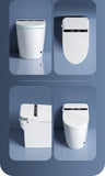 ZNTS Smart Toilet with Bidet Built-in, Auto Dual Flush, Auto Open & Close Bidet Toilet with Heated Seat, W2894P199872