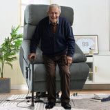 Oversized Power Lift Recliner Chair for Elderly, Electric Fabric Recliner Chair for Seniors, Home W1028P261272