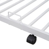 Metal Twin over Full Bunk Bed with Trundle/ Heavy-duty Sturdy Metal/ Noise Reduced/ Safety W42752429