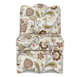 Flannel single dining chair with soft seat cushion and backrest, no armrests, matching pillow can be W487P221667
