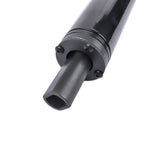 32" Black Tilt Steering Column Floor Shift w/ 9 Hole Wheel Adapter No Key Manual 08958058