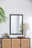 ZNTS 24" x 36" Rectangle Black Mirror, Wall Mirror for Living Room Bedroom Entryway W2078138954