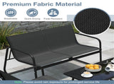 4-Piece Outdoor Conversation - 2 Chairs 1 Loveseat 1 Coffee Table,Patio Furniture 33613293