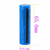 50pcs 18650 Lithium Batteries 3.7V Li-ion Rechargeable Battery Torch Headlight 61799236