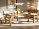 63 Inch Farmhouse Dining Table for 4 to 6 People, Kitchen Dinner Table 20476918
